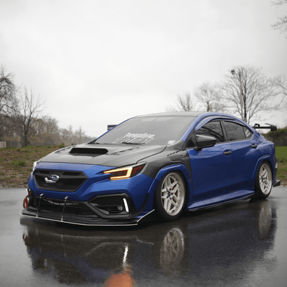 JDMuscle [22-26 WRX] Carbon Fiber Hood V2 - Graveyard Performance