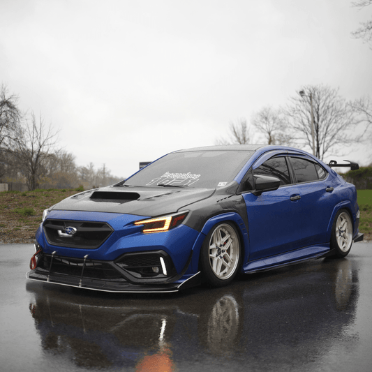 JDMuscle [22-26 WRX] Carbon Fiber Hood V2 - Graveyard Performance
