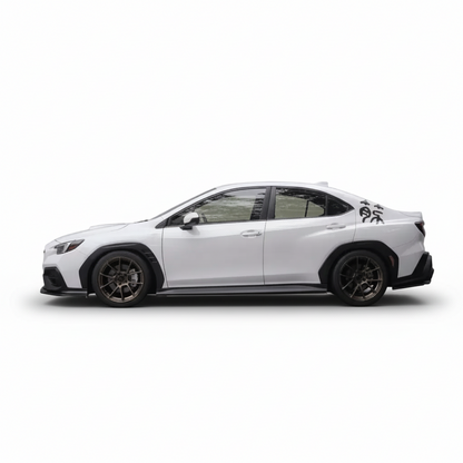 JDMuscle [22-26 WRX] Carbon Fiber Rear Spats OE+ Style - Graveyard Performance