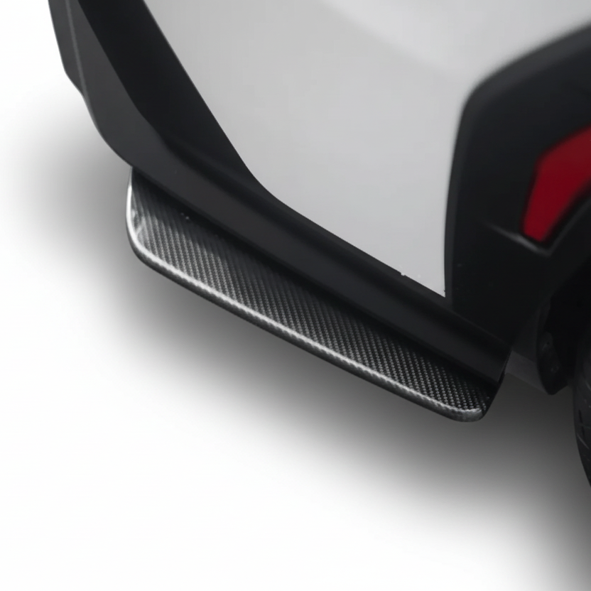 JDMuscle [22-26 WRX] Carbon Fiber Rear Spats OE+ Style - Graveyard Performance