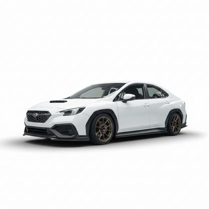 JDMuscle [22-26 WRX] Carbon Fiber Rear Spats OE+ Style - Graveyard Performance