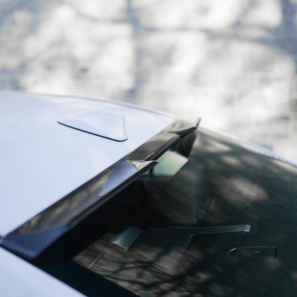JDMuscle [22-26 WRX] Carbon Fiber Roof Spoiler V1 - Graveyard Performance