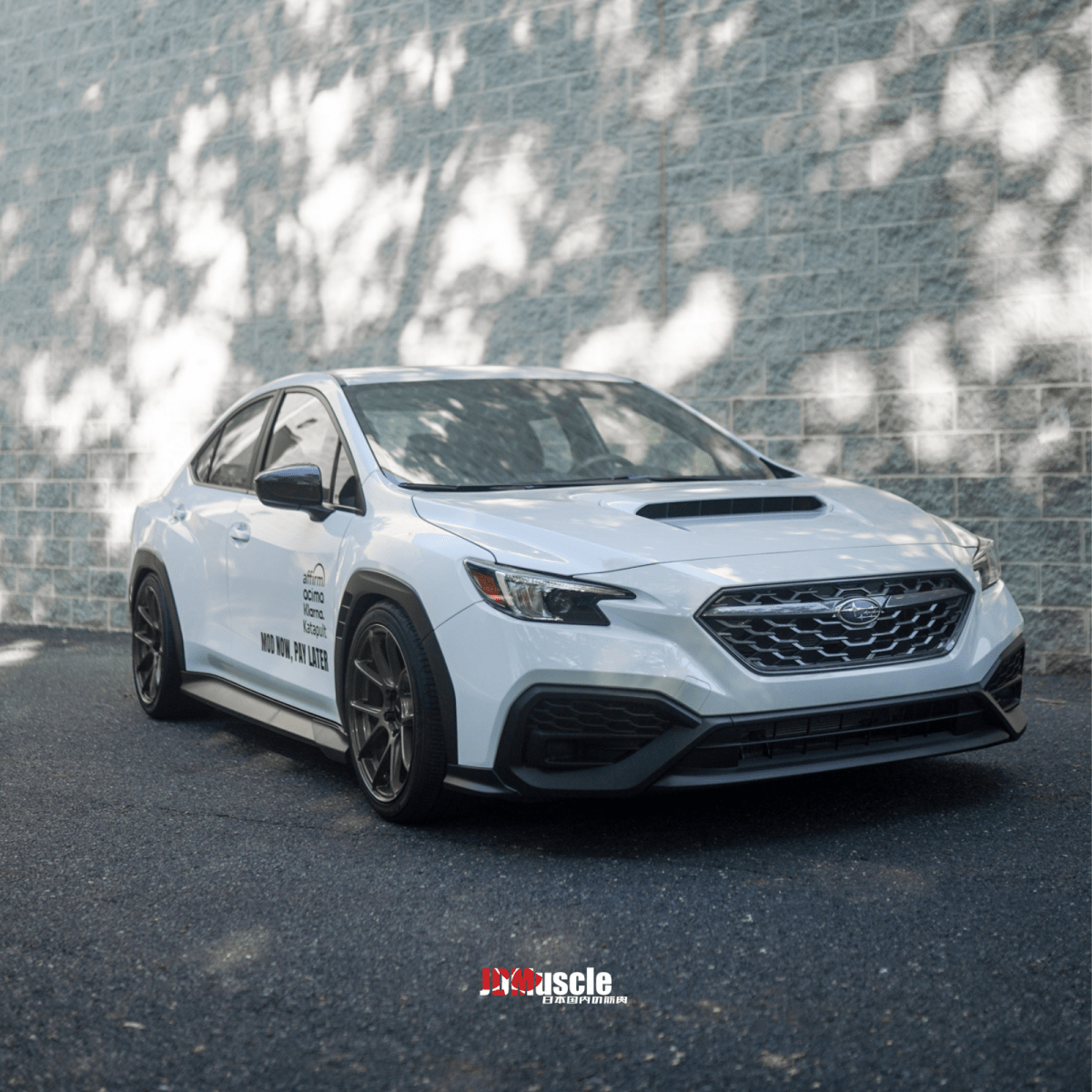 JDMuscle [22-26 WRX] Carbon Fiber Side Mirror Covers - Graveyard Performance