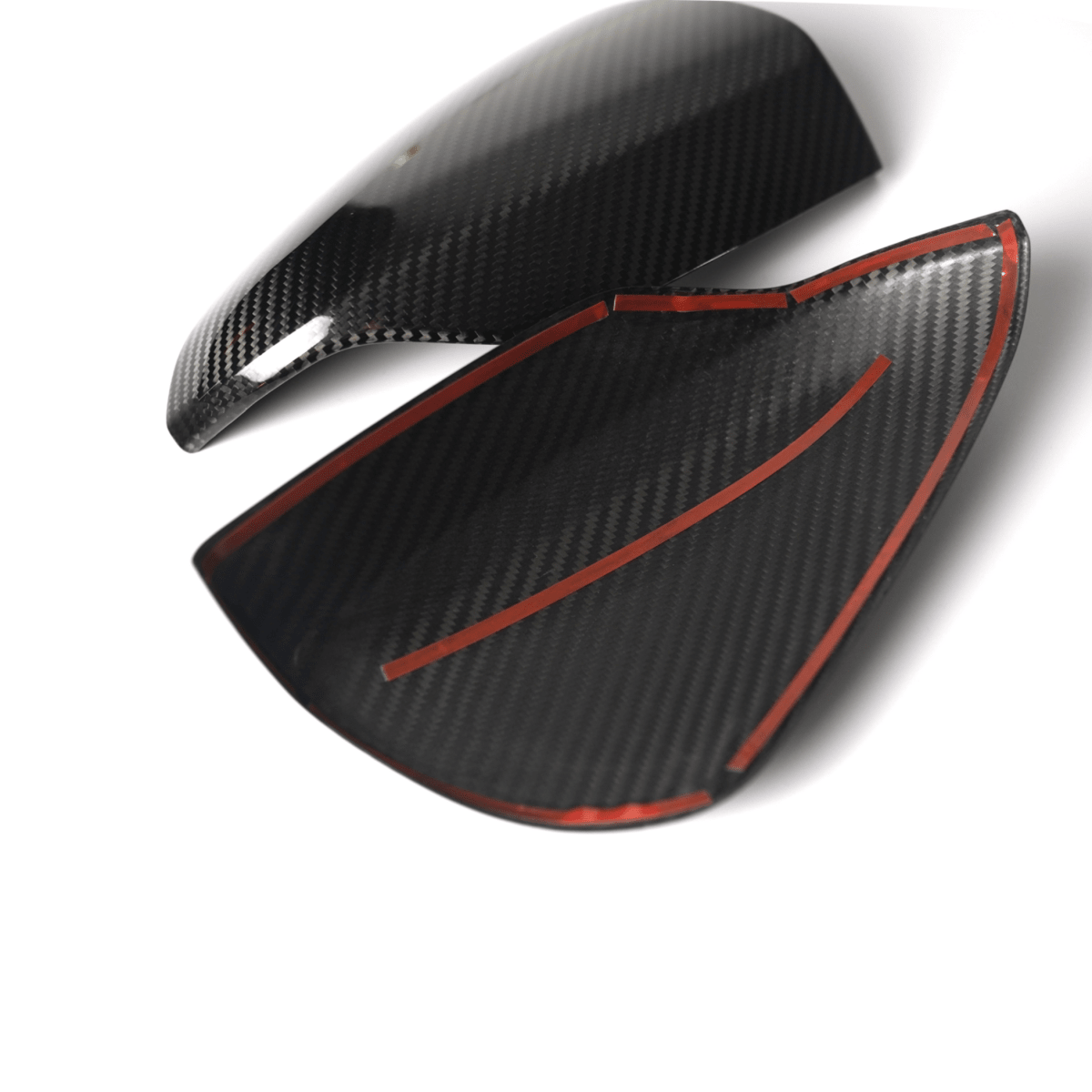 JDMuscle [22-26 WRX] Carbon Fiber Side Mirror Covers - Graveyard Performance