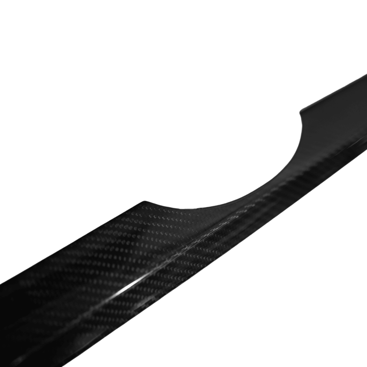 JDMuscle [22-26 WRX] Carbon Fiber Trunk Garnish Trim Cover - Graveyard Performance