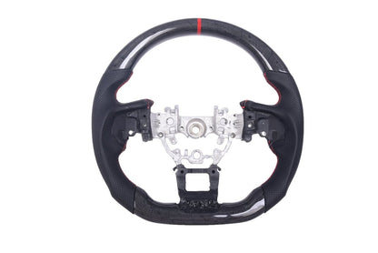 JDMuscle [22-26 WRX] Carbon-Pro Series Steering Wheel compatible w/ MT & CVT - Graveyard Performance