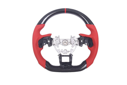 JDMuscle [22-26 WRX] Carbon-Pro Series Steering Wheel compatible w/ MT & CVT - Graveyard Performance