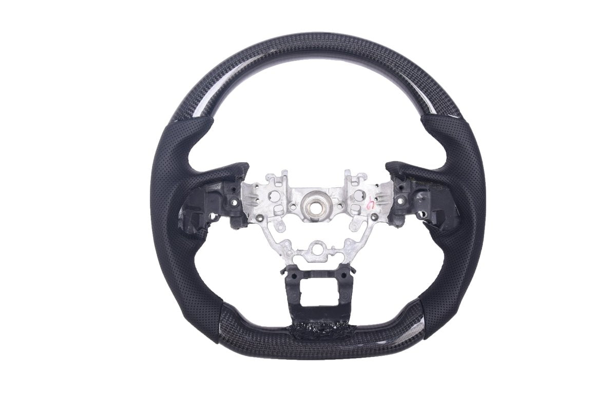 JDMuscle [22-26 WRX] Carbon-Pro Series Steering Wheel compatible w/ MT & CVT - Graveyard Performance