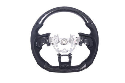 JDMuscle [22-26 WRX] Carbon-Pro Series Steering Wheel compatible w/ MT & CVT - Graveyard Performance