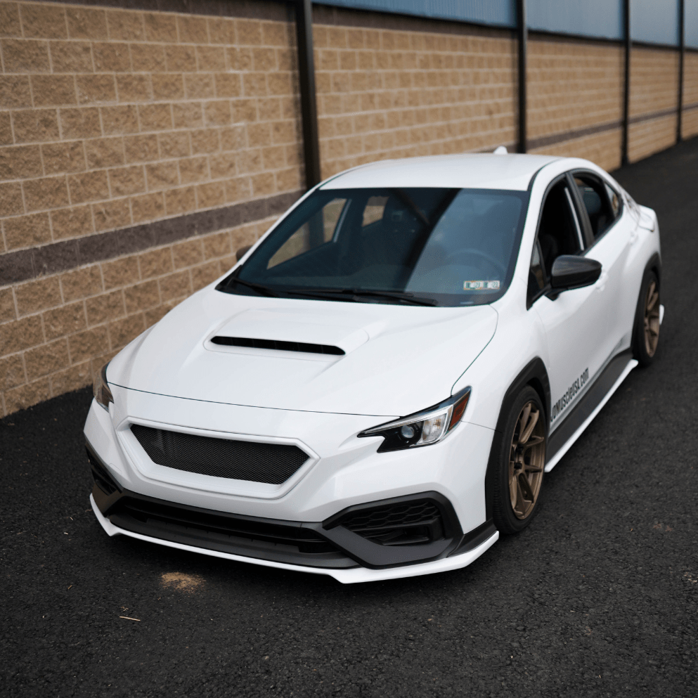JDMuscle [22-26 WRX] CS Style V1 Front Bumper Grille-Paint Matched/Gloss Black - Graveyard Performance