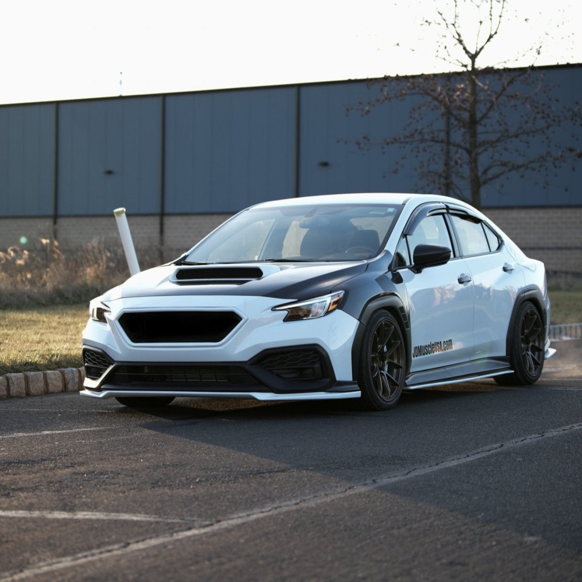 JDMuscle [22-26 WRX] CS Style V1 Front Bumper Grille-Paint Matched/Gloss Black - Graveyard Performance