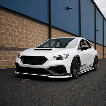 JDMuscle [22-26 WRX] CS Style V1 Front Bumper Grille-Paint Matched/Gloss Black - Graveyard Performance