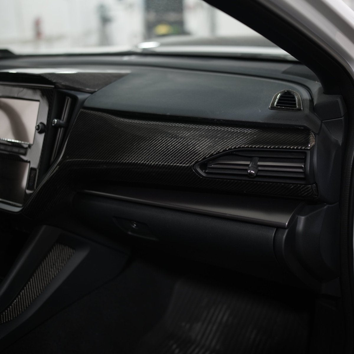 JDMuscle [22-26 WRX] Dashboard Instrument Panels Replacements - Carbon Fiber/Leather/Alcantara - Graveyard Performance