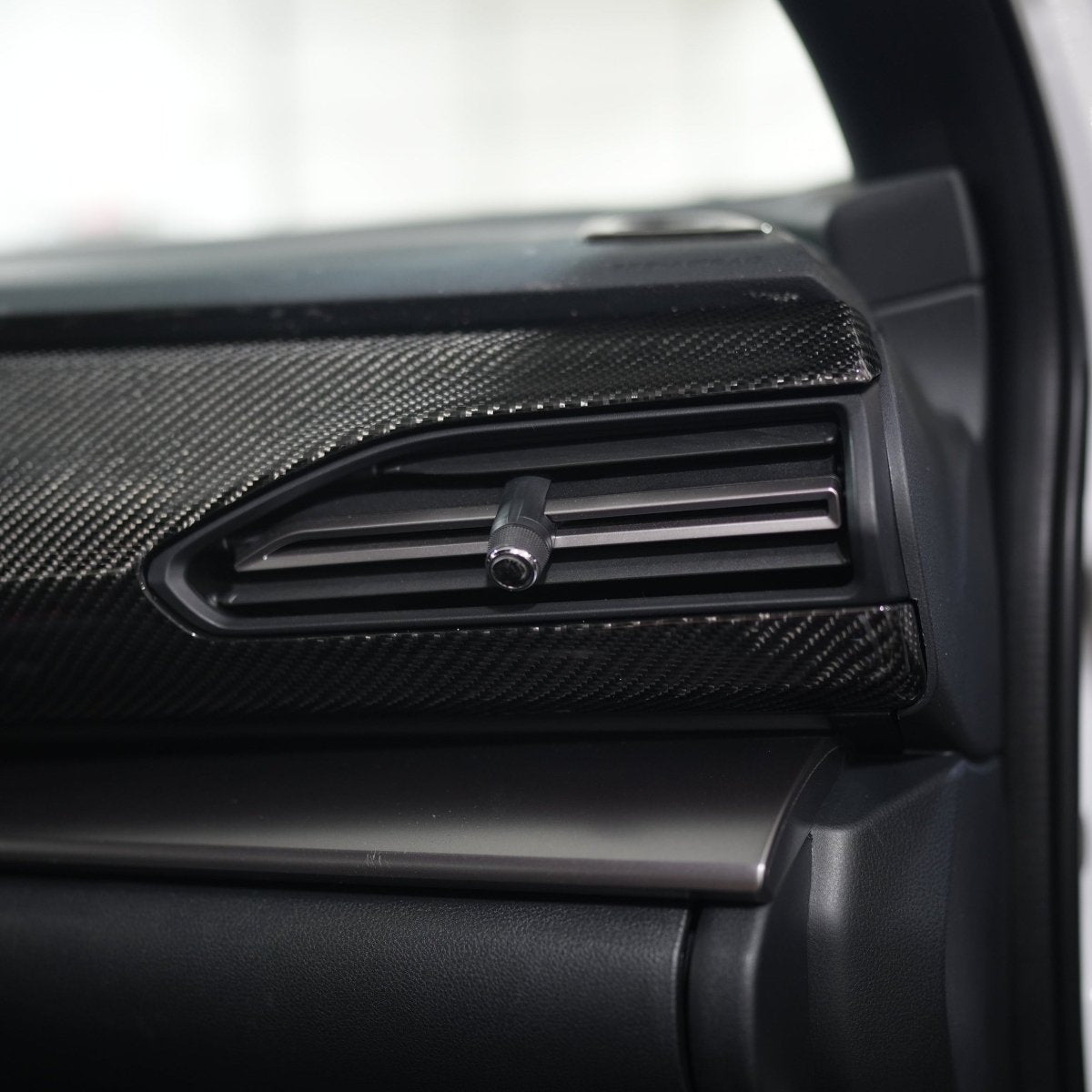 JDMuscle [22-26 WRX] Dashboard Instrument Panels Replacements - Carbon Fiber/Leather/Alcantara - Graveyard Performance