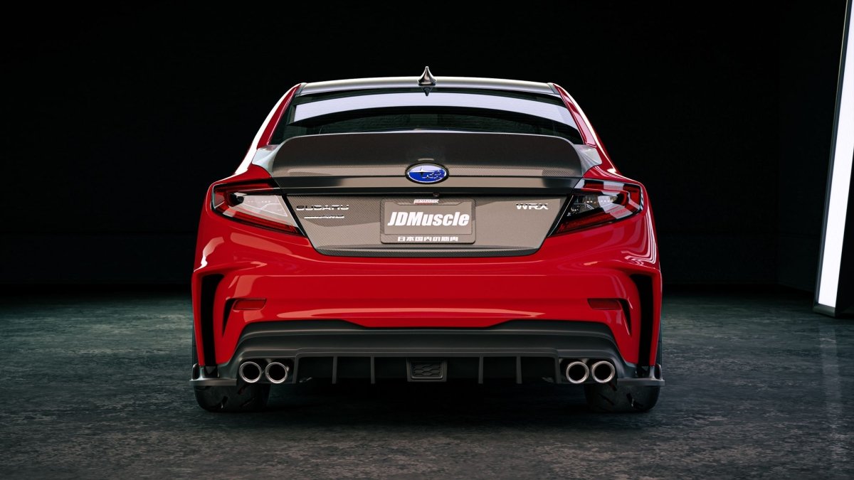 JDMuscle [22-26 WRX] Evolution Rear Bumper - Graveyard Performance
