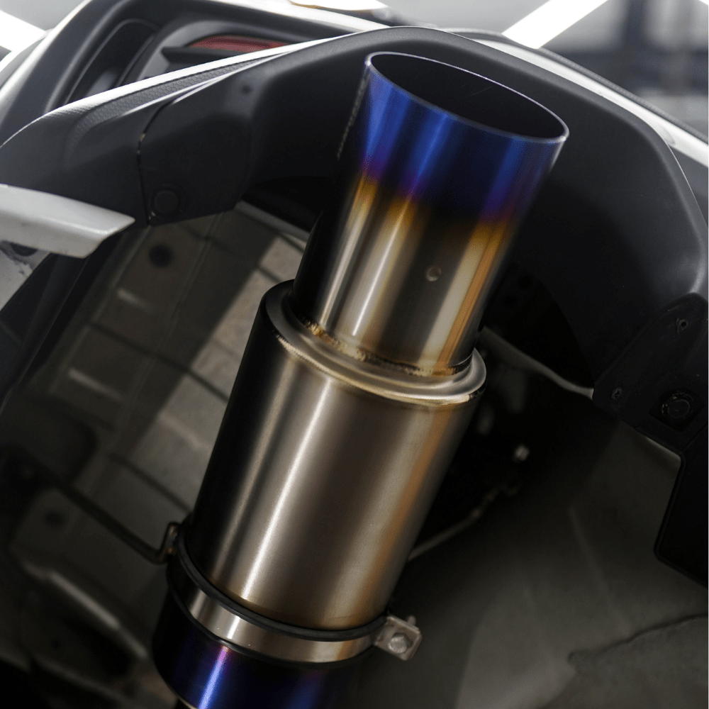 JDMuscle [22-26 WRX] Extreme Titanium Single Exit Catback Exhaust - Graveyard Performance