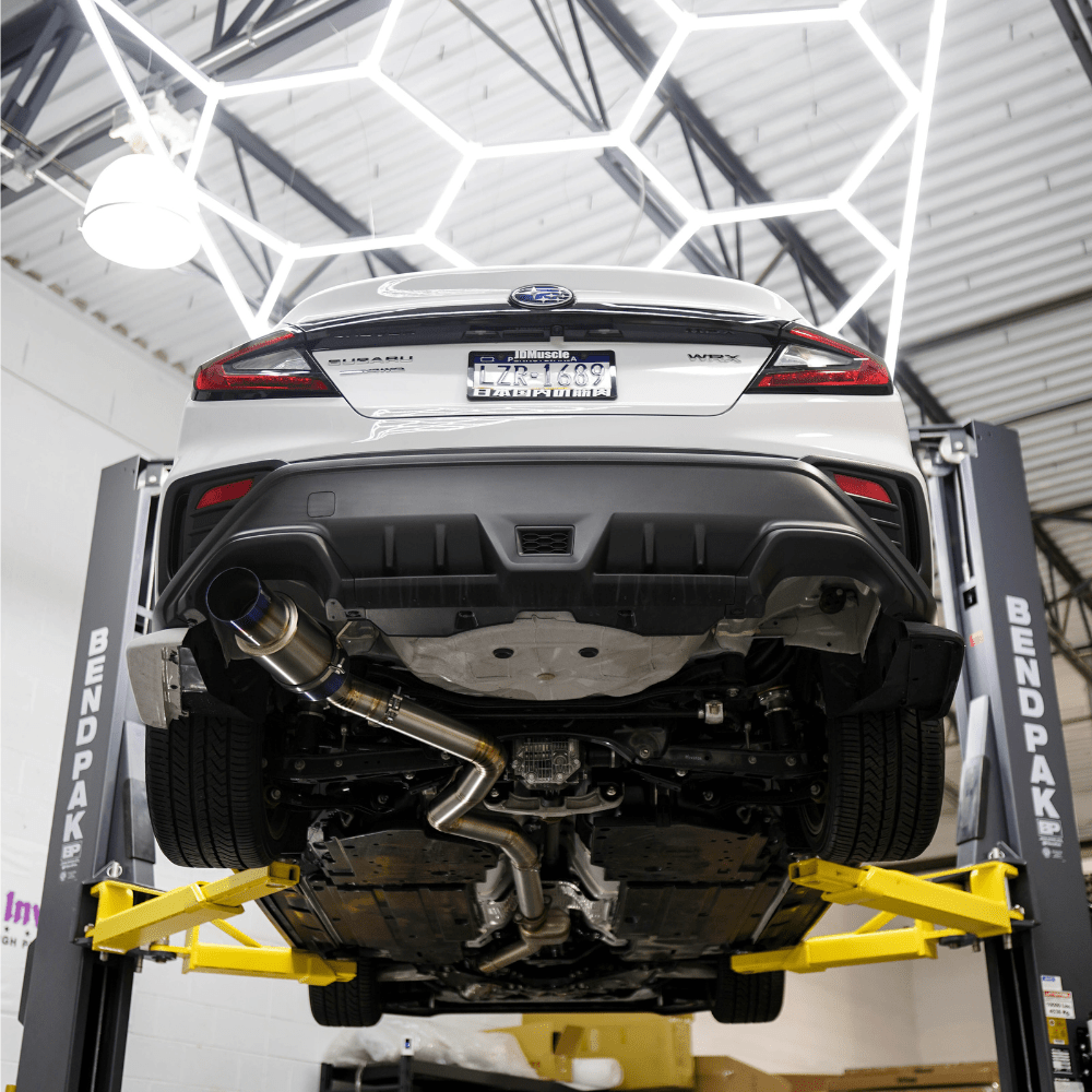 JDMuscle [22-26 WRX] Extreme Titanium Single Exit Catback Exhaust - Graveyard Performance