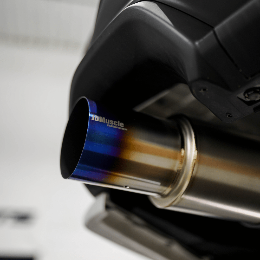 JDMuscle [22-26 WRX] Extreme Titanium Single Exit Catback Exhaust - Graveyard Performance