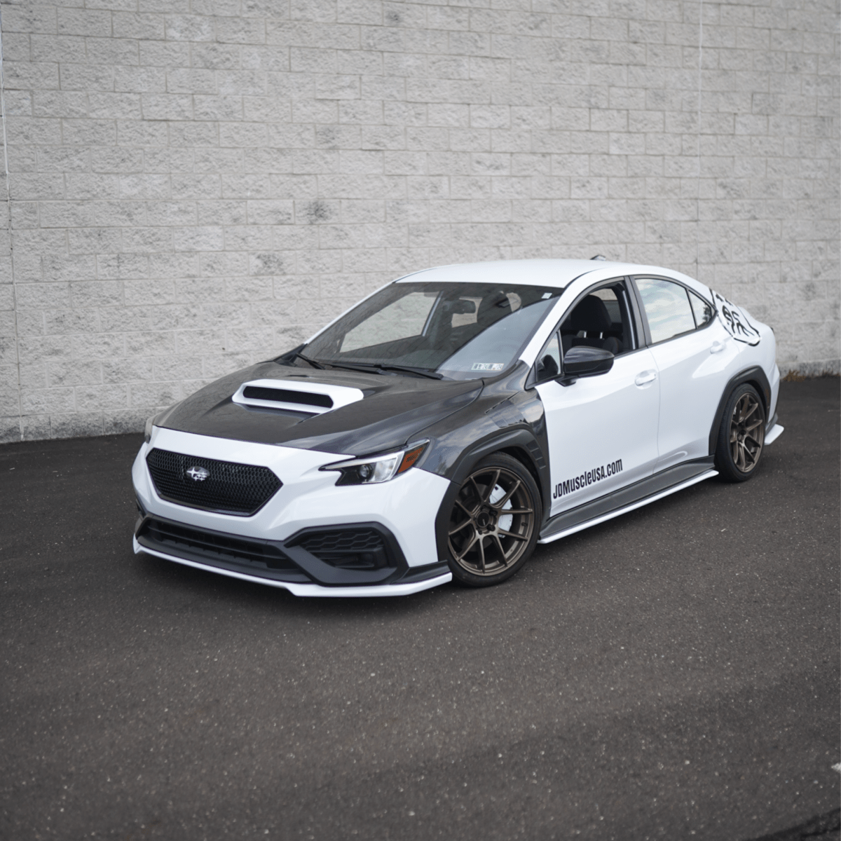 JDMuscle [22-26 WRX] Spec STI Front Lip | Paint Matched or ABS