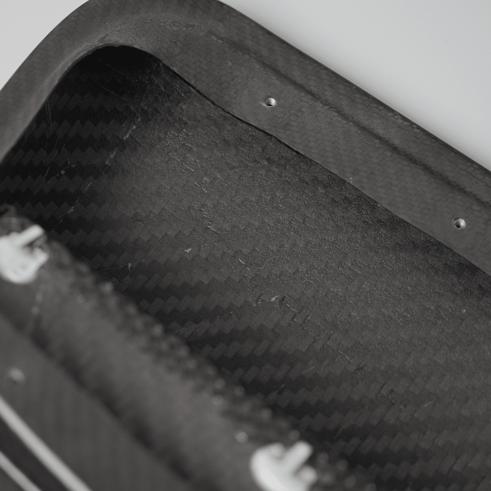 JDMuscle [22-26 WRX] GC8 Style Version 2 Tanso Carbon Fiber Hood Scoop - Graveyard Performance