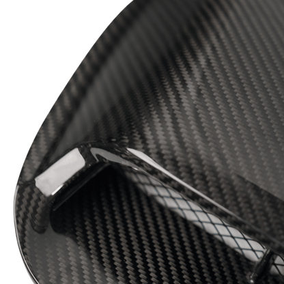 JDMuscle [22-26 WRX] GC8 Style Version 2 Tanso Carbon Fiber Hood Scoop - Graveyard Performance