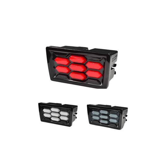 JDMuscle [22-26 WRX] Hex Style Rear Fog/Brake Light - Graveyard Performance