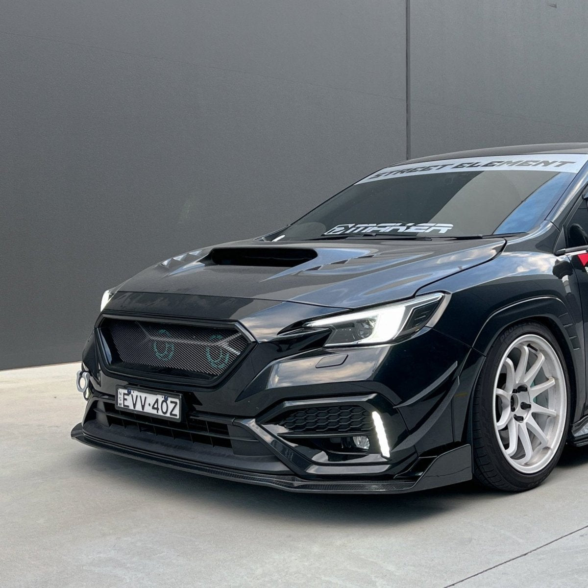 JDMuscle [22-26 WRX] JDM Style Fog Light Bezel w/ DRL and Turn