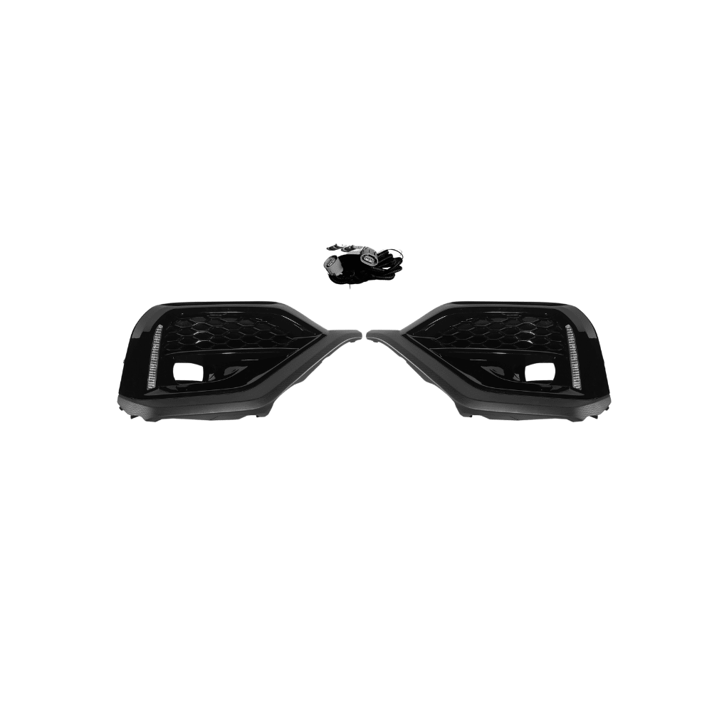 JDMuscle [22-26 WRX] JDM Style Fog Light Bezel w/ DRL and Turn - Graveyard Performance