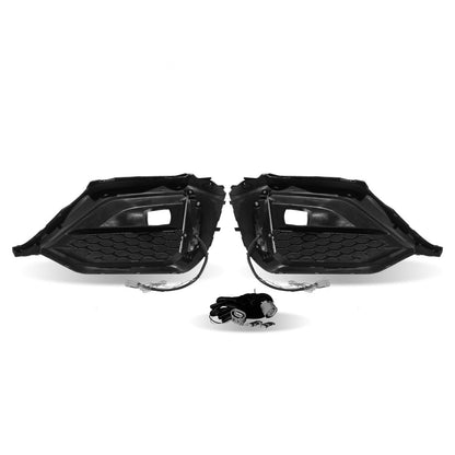 JDMuscle [22-26 WRX] JDM Style Fog Light Bezel w/ DRL and Turn