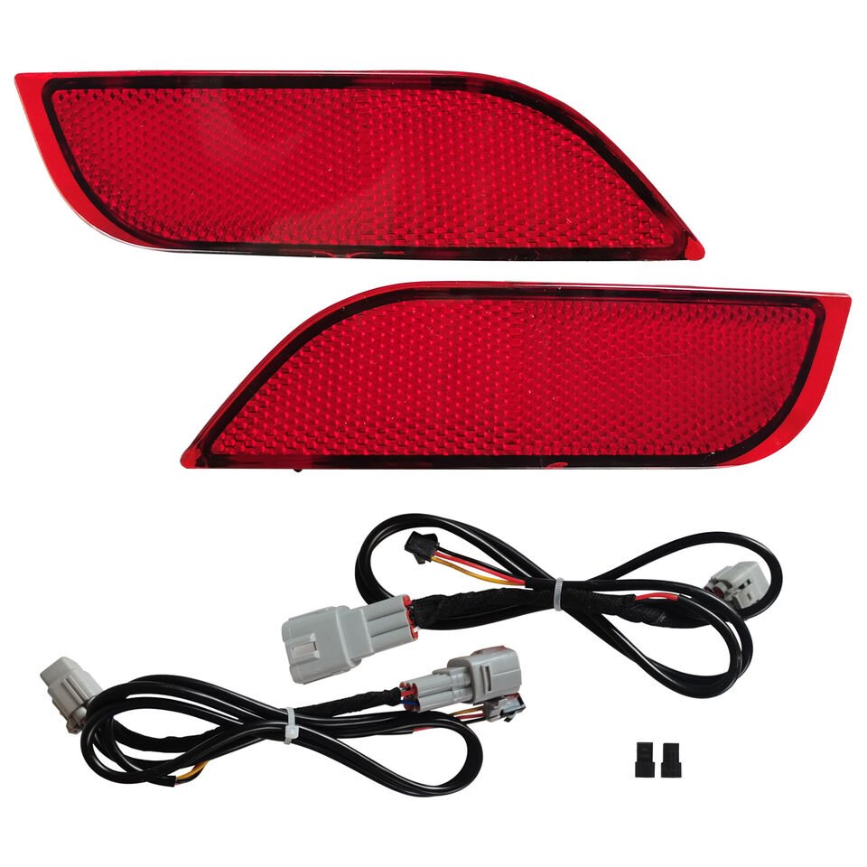 JDMuscle [22-26 WRX] JDM Style Rear Bumper Reflector LED Light | DRL+BRAKE - Graveyard Performance