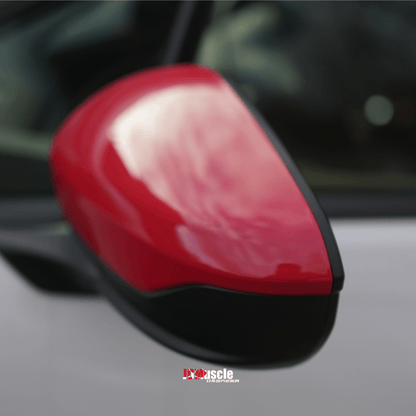 JDMuscle [22-26 WRX] Mirror Covers Replacements | 2PC Set, Paint Matched / Gloss Black / Cherry Red - Graveyard Performance