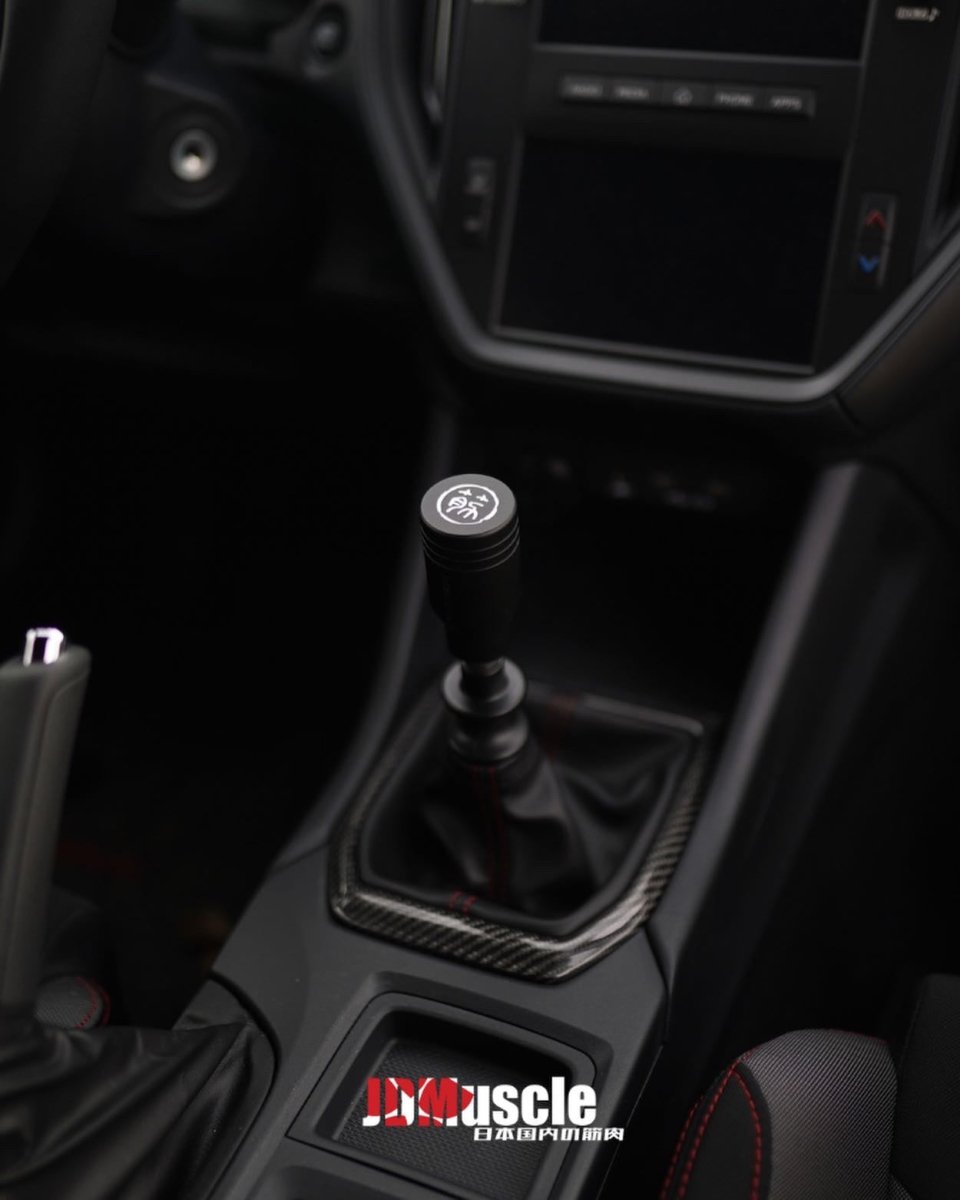 JDMuscle [22-26 WRX] MT Carbon Fiber Shifter Trim Replacement - Graveyard Performance