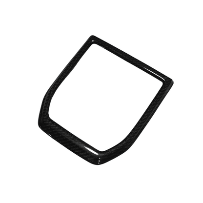 JDMuscle [22-26 WRX] MT Tanso Pre-preg Carbon Fiber Shifter Trim Cover w/ Gloss Finish - Graveyard Performance