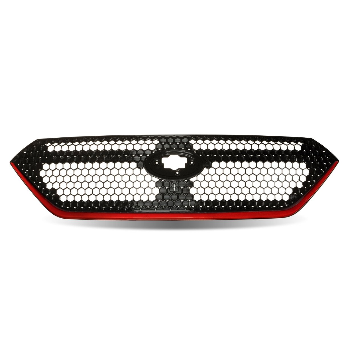 JDMuscle [22-26 WRX] OEM Style Sport Grille w/ Integrated Emblem Mount and Optional Painted Stripe - Graveyard Performance