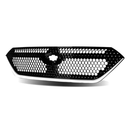 JDMuscle [22-26 WRX] OEM Style Sport Grille w/ Integrated Emblem Mount and Optional Painted Stripe - Graveyard Performance