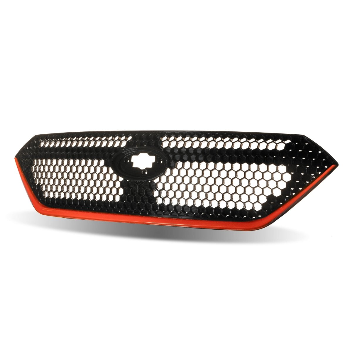 JDMuscle [22-26 WRX] OEM Style Sport Grille w/ Integrated Emblem Mount and Optional Painted Stripe - Graveyard Performance