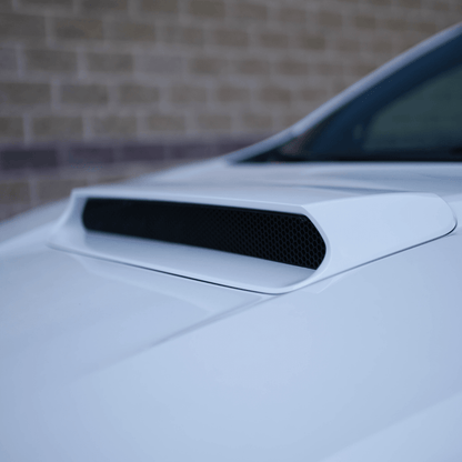 JDMuscle [22-26 WRX] Oversized Hood Scoop OE+ Style - Gloss Black / Paint Matched | Bulge - Graveyard Performance