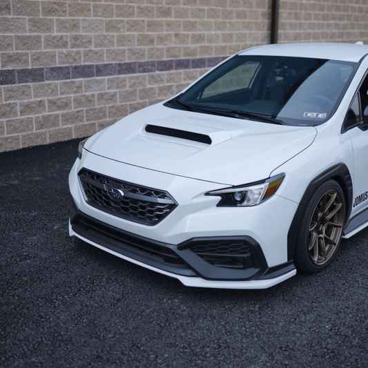 JDMuscle [22-26 WRX] Oversized Hood Scoop OE+ Style - Gloss Black / Paint Matched | Bulge - Graveyard Performance