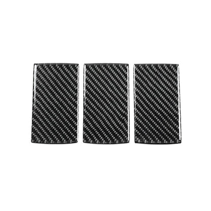JDMuscle [22-26 WRX] P&S Series Carbon Fiber Car Seat Hook Covers 3 PC| Black Carbon Fiber/ Red Carbon Fiber - Graveyard Performance