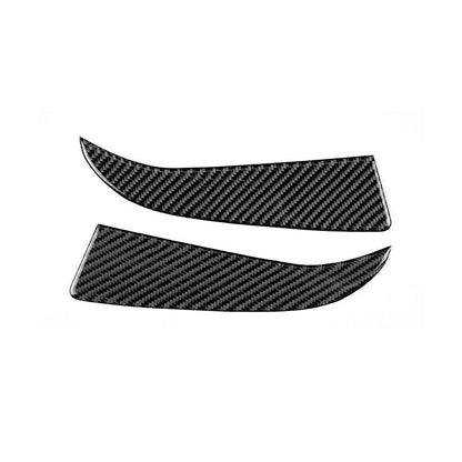 JDMuscle [22-26 WRX] P&S Series Carbon Fiber Center Kicker Panel Accents 2 PC| Black Carbon Fiber/ Red Carbon Fiber - Graveyard Performance