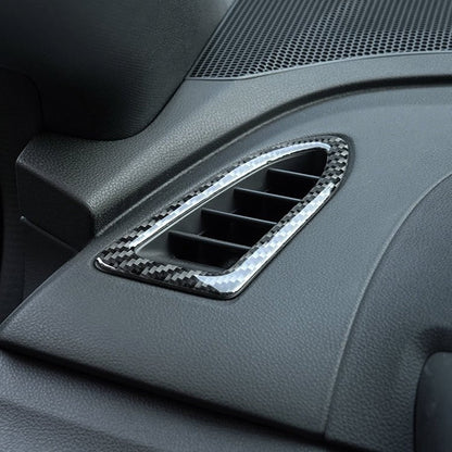 JDMuscle [22-26 WRX] P&S Series Carbon Fiber Dash AC Trim 2 PC | Black Carbon Fiber/ Red Carbon Fiber - Graveyard Performance