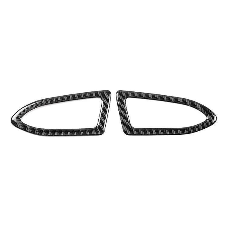 JDMuscle [22-26 WRX] P&S Series Carbon Fiber Dash AC Trim 2 PC | Black Carbon Fiber/ Red Carbon Fiber - Graveyard Performance