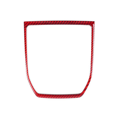 JDMuscle [22-26 WRX] P&S Series Carbon Fiber MT Shifter Trim | Black Carbon Fiber/ Red Carbon Fiber - Graveyard Performance