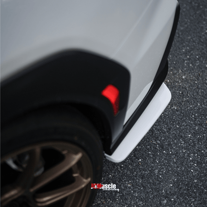 JDMuscle [22-26 WRX] Rear Spats - OE+ Style ABS / Paint Matched / Gloss Black - Graveyard Performance
