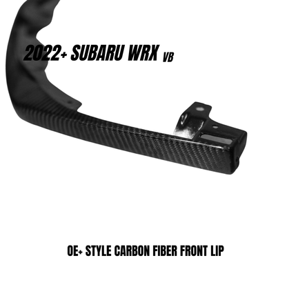 JDMuscle [22-26 WRX] Spec OE+ Carbon Fiber Front Lip - Graveyard Performance