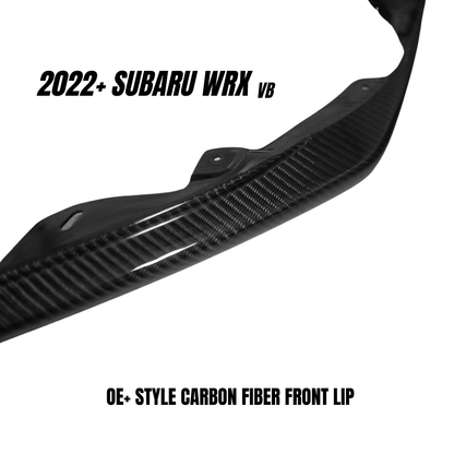 JDMuscle [22-26 WRX] Spec OE+ Carbon Fiber Front Lip - Graveyard Performance