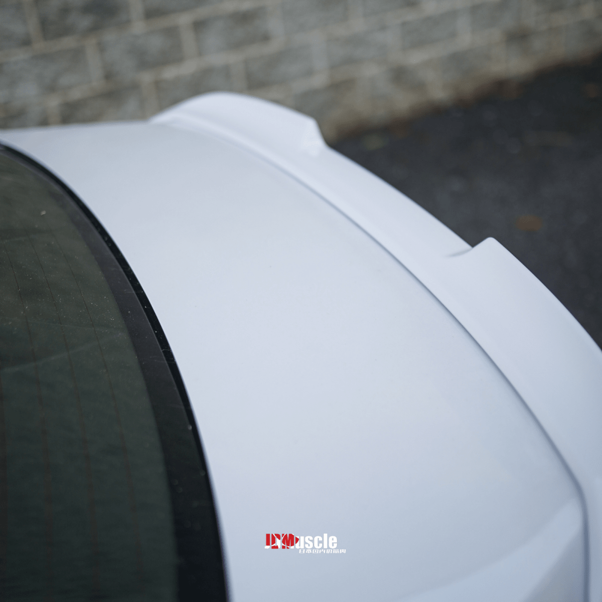 JDMuscle [22-26 WRX] STI Style Duck Bill Spoiler-Paint Matched/Gloss Black - Graveyard Performance