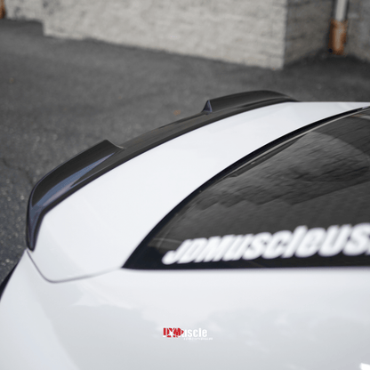 JDMuscle [22-26 WRX] STI Style Duck Bill Spoiler-Paint Matched/Gloss Black - Graveyard Performance