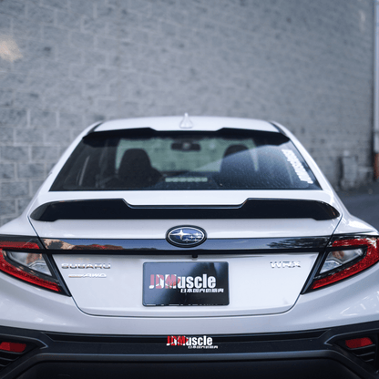 JDMuscle [22-26 WRX] STI Style Duck Bill Spoiler-Paint Matched/Gloss Black - Graveyard Performance