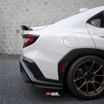 JDMuscle [22-26 WRX] STI Style Duck Bill Spoiler-Paint Matched/Gloss Black - Graveyard Performance